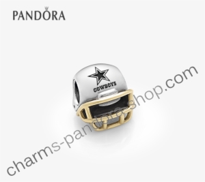 Pandora Dallas Cowboys Helmet Charms - Pandora Charm Pittsburgh Steelers Sterling Silver/14k