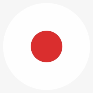 Japanese Flag Round - Circle
