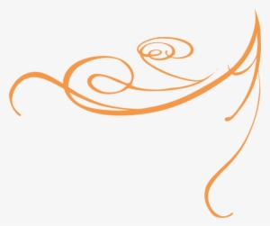 28 Collection Of Orange Line Clipart - Design For Wedding Invitation Png