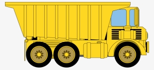 Png Download At Getdrawings Com Free For Personal Use - Yellow Dump Truck Clipart