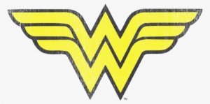 Dc Comics Wonder Woman Logo Dist Kid's T-shirt - Wonder Woman Logo Png
