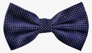 Printed Kingston Bow Tie In Navy Blue - Transparent Bow Tie Png