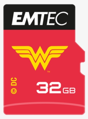 Microsd Uhs-i Dc Comics Iconics 32gb Wonderwoman - Wonder Woman