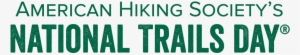 Ntd-green - National Trails Day Logo