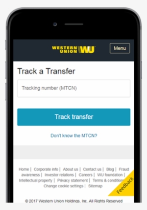 Track Your Transfer Anytime - Western Union Tracking