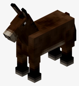 Mule - Minecraft Mule Png