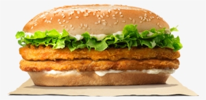 Double Bk® Chicken - Burger King Nugget Burger