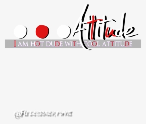 Attitude Png - Cool Dude Text Png