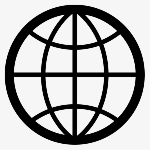 World Globe Internet Network - Web Flat Icon Png
