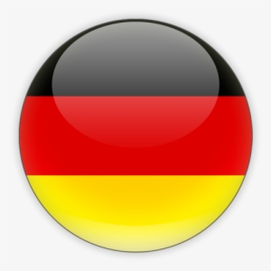 Illustration Of Flag Of Germany - Circle