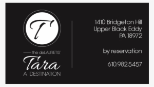 Tara B Bc Png - Reservation On Business Card