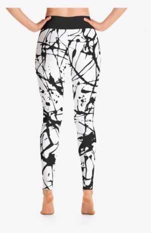 Paint Splatter Yoga Leggings