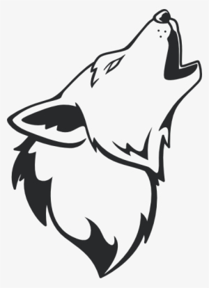 Svg Tempolate Raster 267 5jcjsid - Howling Wolf Drawing Transparent