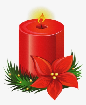 Mis Laminas Para Decoupage Clip Art, Navidad And Decoupage - Christmas Candles Clip Art