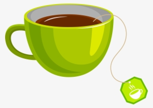 tea cup vector download - green tea vector png