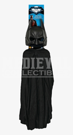 Dark Knight Rises Cape And Mask Set - Batman Costume Set Black