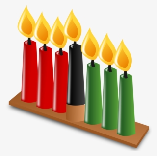 How To Set Use Kwanzaa Candles Clipart