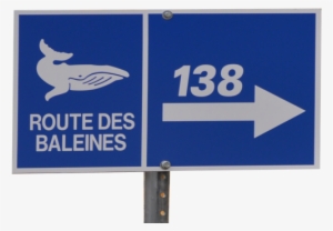 Baleines 2x - Traffic Sign