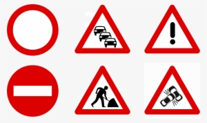 Transparent Roadsign - Road Sign Icon Png