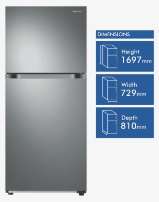 New Samsung Sr519lstc 525l Top Mount Refrigerator - Refrigerator
