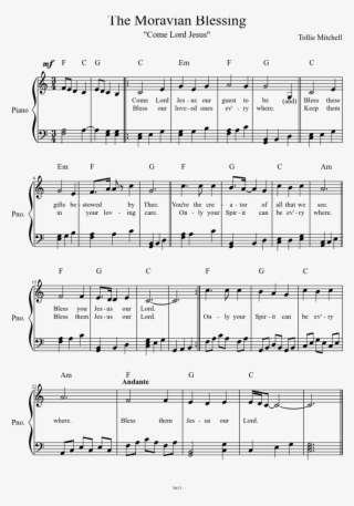 The Moravian Blessing Sheet Music Download Free In - Page 19 In The Book Petit Solfège Illustré
