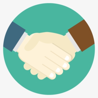 Strong Relationships - Shaking Hand Icon Png