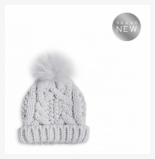 Katie Loxton Cable Knit Baby Bobble Hat - Katie Loxton Baby Hat