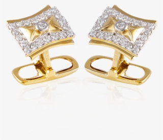 Diamond Charm Cufflinks