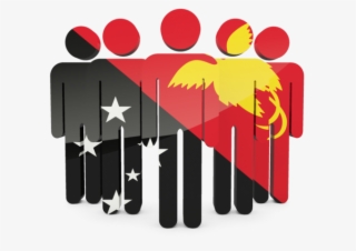 Illustration Of Flag Of Papua New Guinea - Papua New Guinea Flag Design
