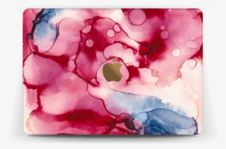 Pink Color Splash Skin Macbook 12” - Watercolor Paint