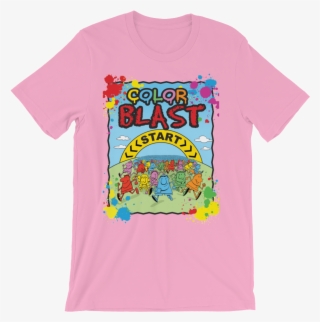 Color Blast Tee - T Shirt Cat Witch