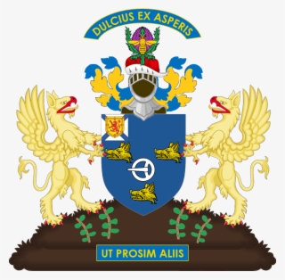 fergusson achievement - coat of arms