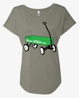 The Wentz Wagon Ladies Triblend Dolman Sleeve - Shirt