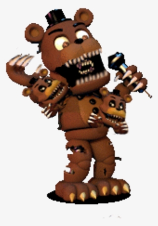 Nightmare Sticker - Old Freddy Do Fnaf World