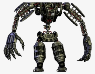 Image Nightmare Endoskeletonpng Five Nights At Freddy - Imágenes De Five Nights At Freddy's 4 Endoesqueleto