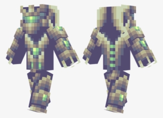 Space Paladin - Blue And Black Skin Minecraft