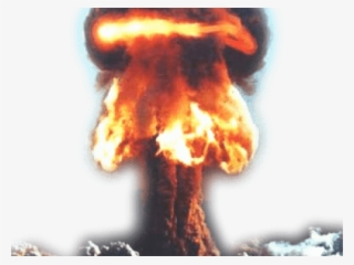 Explosions Clipart Fire - Transparent Background Nuclear Explosion Png