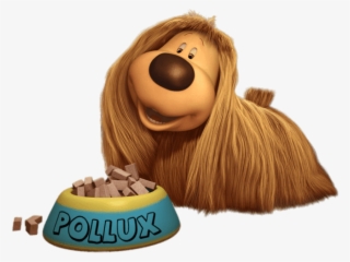 Free Png Download Pollux With Bowl Of Dog Food Clipart - Dougal From The Magic Roundabout