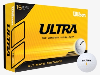 Wilson Ultra Golf Balls - Speed Golf
