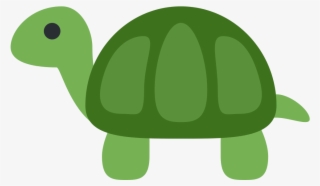Cute Cartoon Sea Turtles Clip Art Transparent - Twitter Turtle Emoji