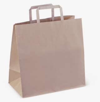 Flat Fold Paper Handle Carry Bags - Tote Bag