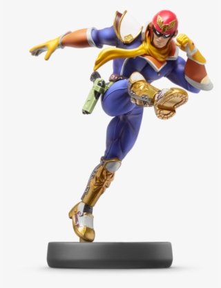 Captain Falcon Amiibo Figure By Nintendo - Captain Falcon Amiibo Png