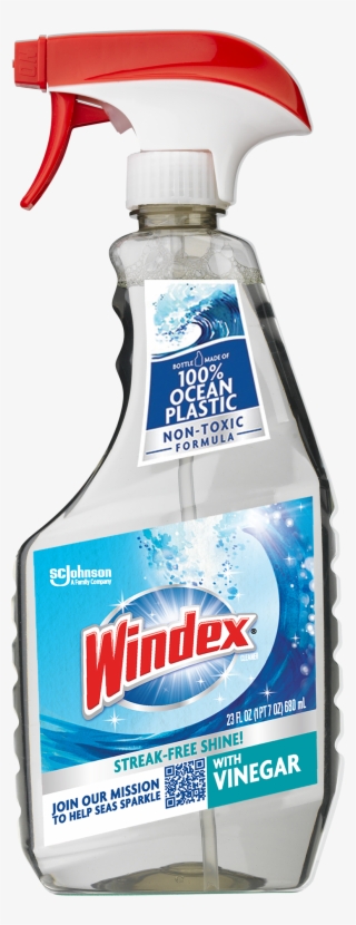 Windex Vinegar Ocean Plastic Bottle - Windex