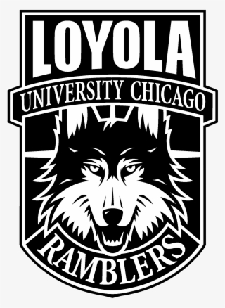 Loyola Chicago Ramblers Logo Black And White - Loyola University Chicago