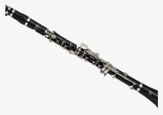 Drawn Flute Transparent Background - Clarinet Instrument