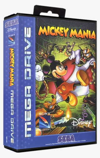 Mickey Mania - Mickey Mania Mega Drive Cover