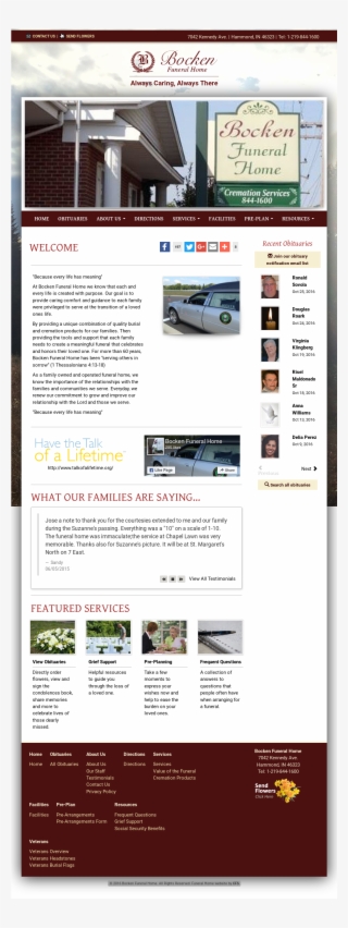 bocken funeral home competitors, revenue and employees - online advertising