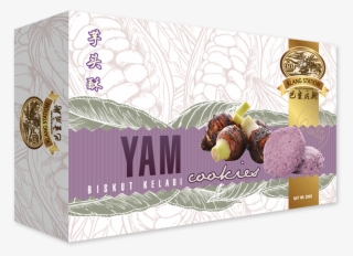 yam cookies - chocolate bar