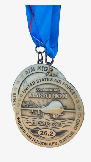 Air Force Half Marathon Medal 2018