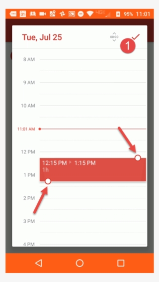 Calendar Date And Time - Smartphone